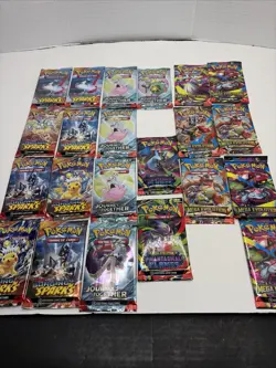 Pokemon Sealed English Booster Packs Set - 22 Packs - Image 1