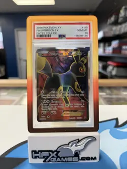 2016 Pokemon XY Umbreon EX Fates Collide #119 PSA 10 - Image 1