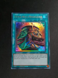 Giara della Prodigalita RA01-IT059 • ULTRA RARA • YuGiOh! (Pot of Extravagance) - Image 1