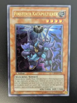 Finsterer Katapultierer CRV-DE013 Ultimate Rare 1. Auflage Deutsch NM YUGIOH - Image 1