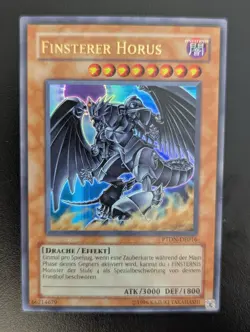 Finsterer Horus PTDN-DE016 Ultra Rare Deutsch NM YUGIOH - Image 1