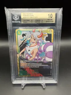 One Piece TCG Romance Dawn Yamato OP01-121 SEC BGS 10 - Image 1