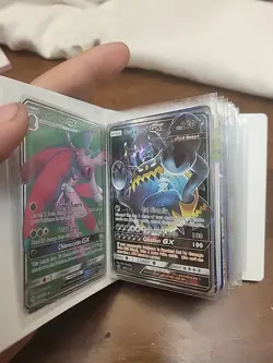 Binder Of 45+ EX GX BREAKS AND V CARDS (REDUCED PRICE) - Image 4
