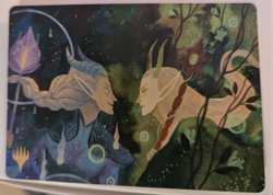 Trystan's Command (Gold Stamped) 45/54 MTG Lorwyn Eclipsed Art Series Card - Image 1