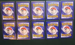 Ten (10) - #56/62 - 1st Edition Kabuto Vintage Pokemon Cards!! - Image 3