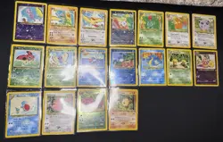 Pokemon English Southern Islands Collection Set 18 Cards No Binder - Image 1