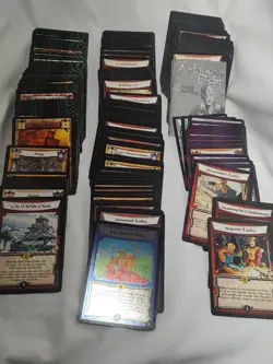 Legend of the Five Rings L5R CCG Loose Cards 257 Cards. - Image 1