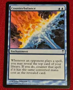 COUNTERBALANCE, MAGIC THE GATHERING COLDSNAP NEAR MINT MTG NM - Image 1