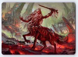Yarus Roar of Old Gods Gold Stamped Art Series - Murders At Karlov Manor MTG - Image 1