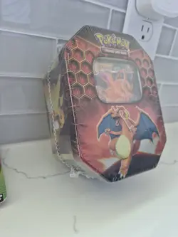 Pokemon TCG Hidden Fates Tin Charizard GX Factory Sealed new - Image 3