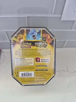 Pokemon TCG Hidden Fates Tin Charizard GX Factory Sealed new - Image 5