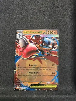 Pokemon TCG - Mega Lucario EX - Mega Evolutions 077/132 - Near Mint - Image 1