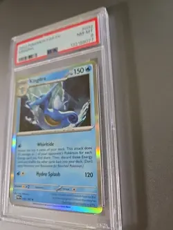 2023 Pokemon Paradox Rift Kingdra Holo Rare #032/182 PSA 8 MINT (74) - Image 2