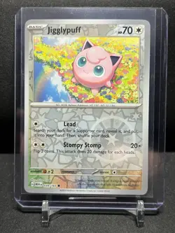 Jigglypuff 039/165 Reverse Holo Pokemon 2023 Scarlet Violet 151 NM English - Image 1