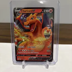 2020 Pokemon Sword & Shield Darkness Ablaze Charizard V #019/189 - Image 2