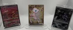 Pokemon 151 UPC Promo Set,:BOX FRESH Metal Mew 205, Sealed Mew 053 & Mewtwo 052 - Image 2