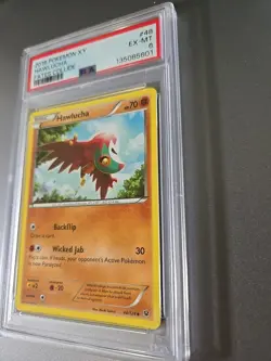 2016 Pokemon XY Fates Collide Hawlucha #48/124 PSA 6 - Image 2