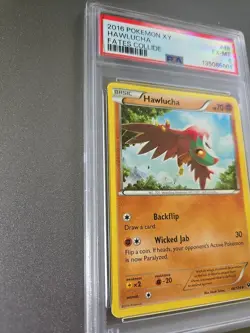 2016 Pokemon XY Fates Collide Hawlucha #48/124 PSA 6 - Image 3