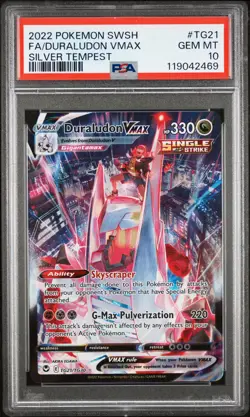 Duraludon VMAX PSA 10 #TG21 2022 Pokemon Sword & Shield Silver Tempest - Image 1