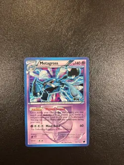 2013 Pokemon Black & White Plasma Freeze Metagross Holo #52/116 - Image 1
