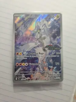 2025 Pokemon TCG S&V Journey Together #167 N's Reshiram STAMP IR Promo Stamp - Image 2