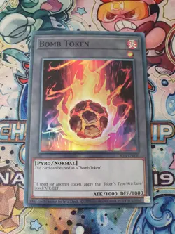 Yu-Gi-Oh! Bomb Token OP26-EN030 Super Rare - Image 1