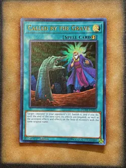 Yugioh Called By The Grave DUDE-EN044 Ultra Rare 1st Ed NM - Image 1