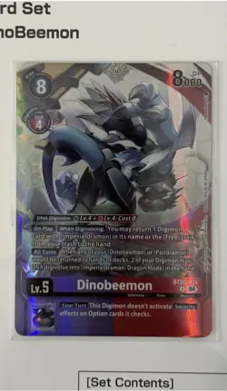 Bandai Card Fest 25-26 Digimon Playmat & Card Set Paildramon & Dinobeemon - Image 4