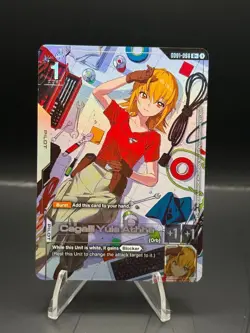 Gundam card Game Cagalli Yula Athha R+ Newtype Rising GD01-096 parallel - Image 1