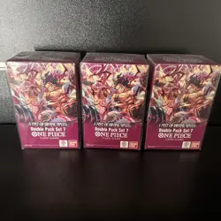 One Piece Card Game A Fist of Divine Speed Double Pack Set 7 DP-07, New, Sealed - Image 3