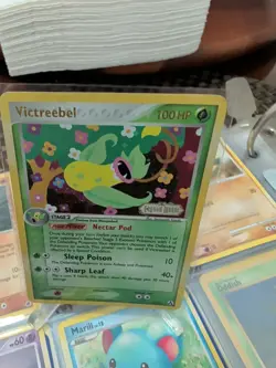 Pokemon Card - Victreebel Holo Legend Maker 13/92 Rare Reverse Holo Stamped LP - Image 2
