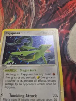 Rayquaza 22/107 Cosmos Holo Theme Deck Exclusive Promo EX Deoxys Pokemon Card HP - Image 2