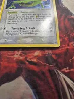 Rayquaza 22/107 Cosmos Holo Theme Deck Exclusive Promo EX Deoxys Pokemon Card HP - Image 3