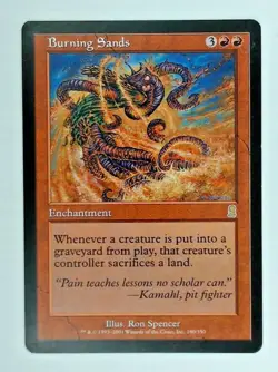 MTG Singles - Burning Sands - Odyssey -G148 - Image 1
