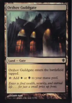 Orzhov Guildgate - Commander 2013: #312, Magic: The Gathering Lp C283 - Image 1