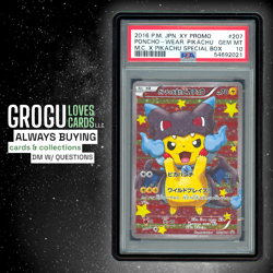Pokemon - Poncho Pikachu Charizards XY Promos 208 & 209/XY-P - PSA 10 GEM MINT - Image 3