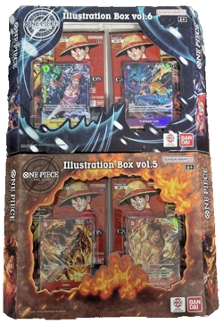 One Piece TCG Illustration Box Vol 5 and Vol 6 - Factory Sealed New In Hand - Image 1
