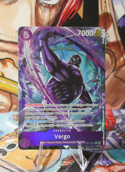 One Piece - The Azure Sea’s Seven - OP14-061 - Vergo - R Alt Art TCG ENGLISH - Image 1