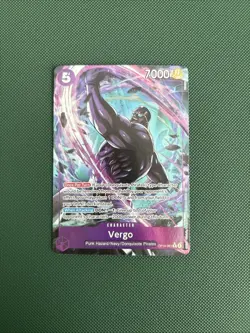 One Piece - The Azure Sea’s Seven - OP14-061 - Vergo - R Alt Art - Image 1