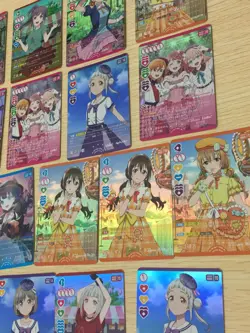 lovelive Love Live Series official card game FOIL rare R HOLO lot 140 bulk cards - Image 3