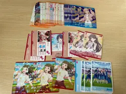 lovelive Love Live Series official card game PR rare R HOLO lot 81 bulk cards - Image 1