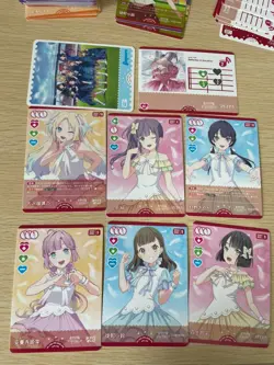 lovelive Love Live Series official card game SR PR rare R HOLO lot 81 bulk cards - Image 5