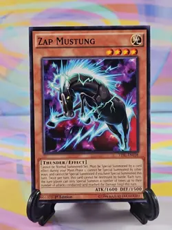 Yu-Gi-Oh TCG Card | Zap Mustung TDIL-EN038 First Edition - Image 1