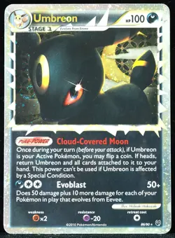Umbreon #86/90 NM- tiny crease Pokemon Card - Image 1