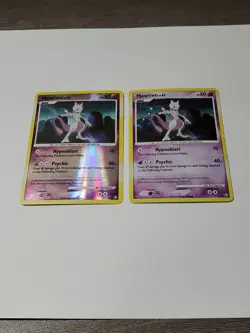 Pokemon Mewtwo Legends Awakened Holo & ReverseHolo 11/146 2008 Edition 2card Lot - Image 2
