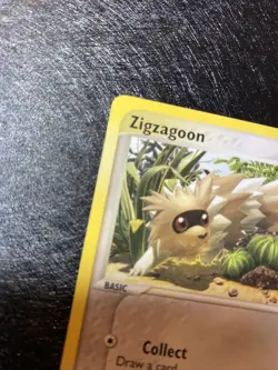 85/100 | Zigzagoon | EX Sandstorm | Pokemon Card | Excellent - Image 3