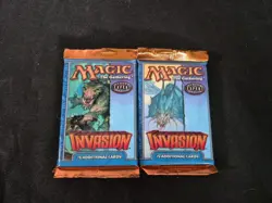 Magic The Gathering MTG Invasion Booster Pack Factory Sealed - Image 1