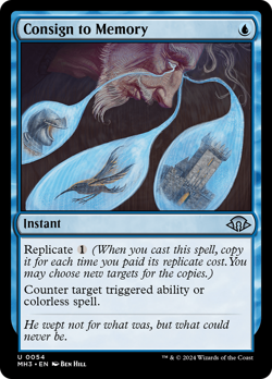 Consign to Memory (REGULAR) x1 - MTG Modern Horizons 3 MH3 #54 - Image 1