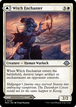 Witch Enchanter // Witch-Blessed Meadow (REGULAR) x1 - MTG MH3 #239 - Image 1
