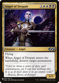 Angel of Despair (REGULAR) x1 - MTG The List PLST #UMA-196 - Image 1